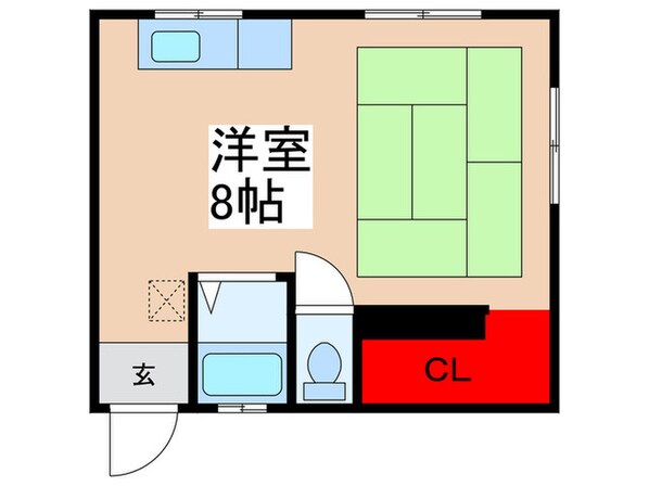 近藤ﾏﾝｼｮﾝの物件間取画像